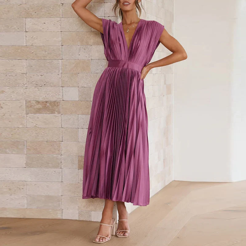 Marie | Damen Boho Midikleid für Hochzeitsgäste im Herbst
