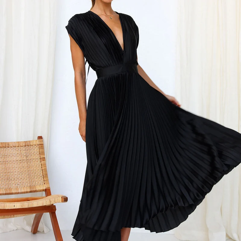 Marie | Damen Boho Midikleid für Hochzeitsgäste im Herbst