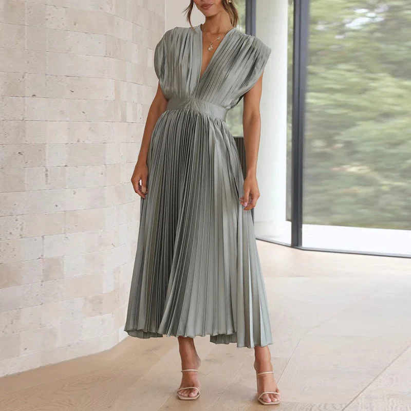 Marie | Damen Boho Midikleid für Hochzeitsgäste im Herbst