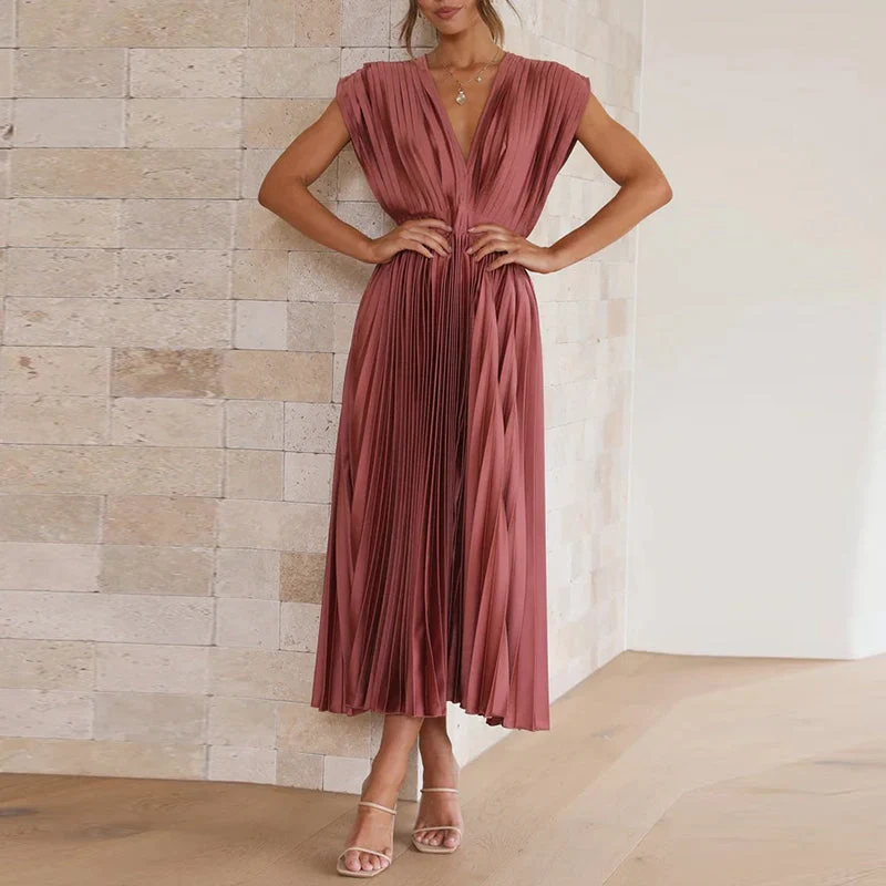 Marie | Damen Boho Midikleid für Hochzeitsgäste im Herbst