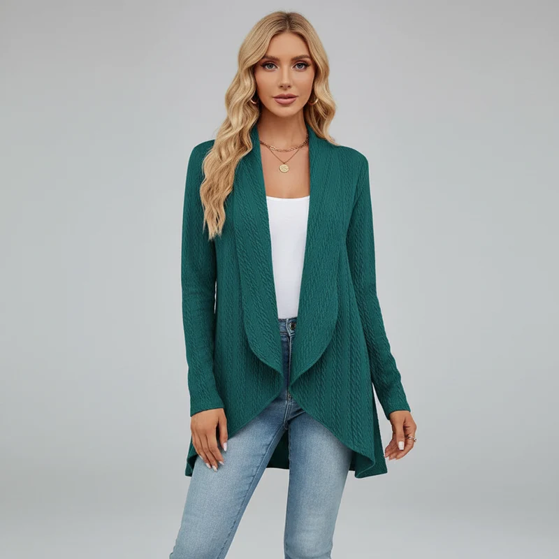 Nina | Damen Strickjacke für Alltag und Herbst