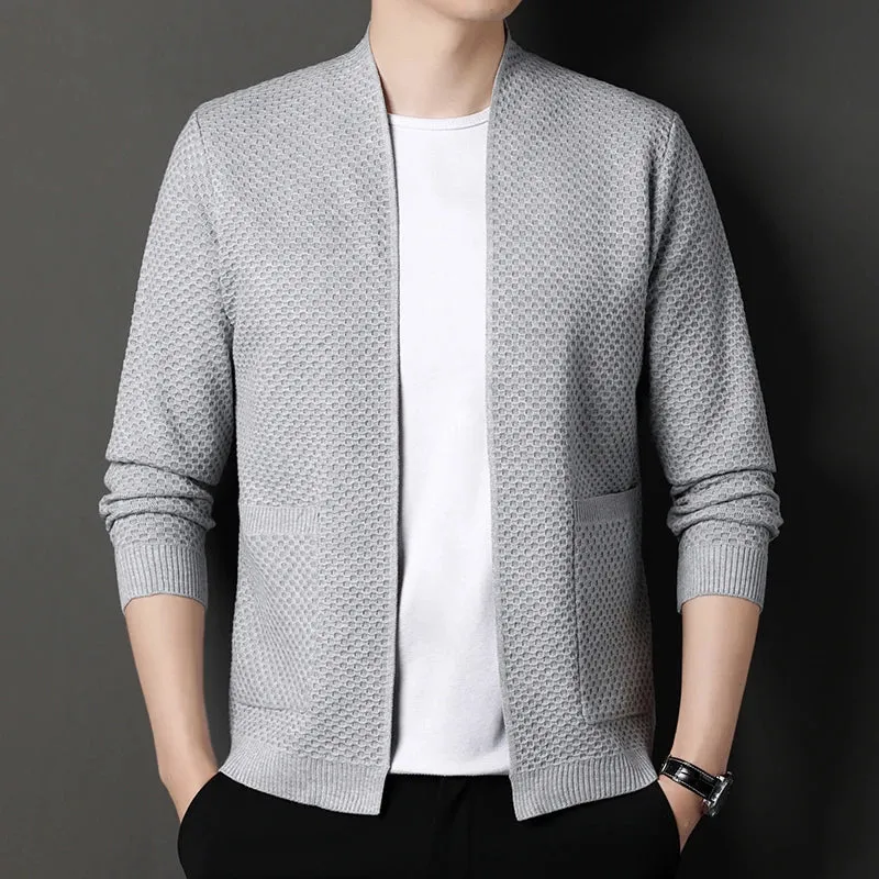 Eleganter Herren Jacquard Blazer mit dezentem Muster
