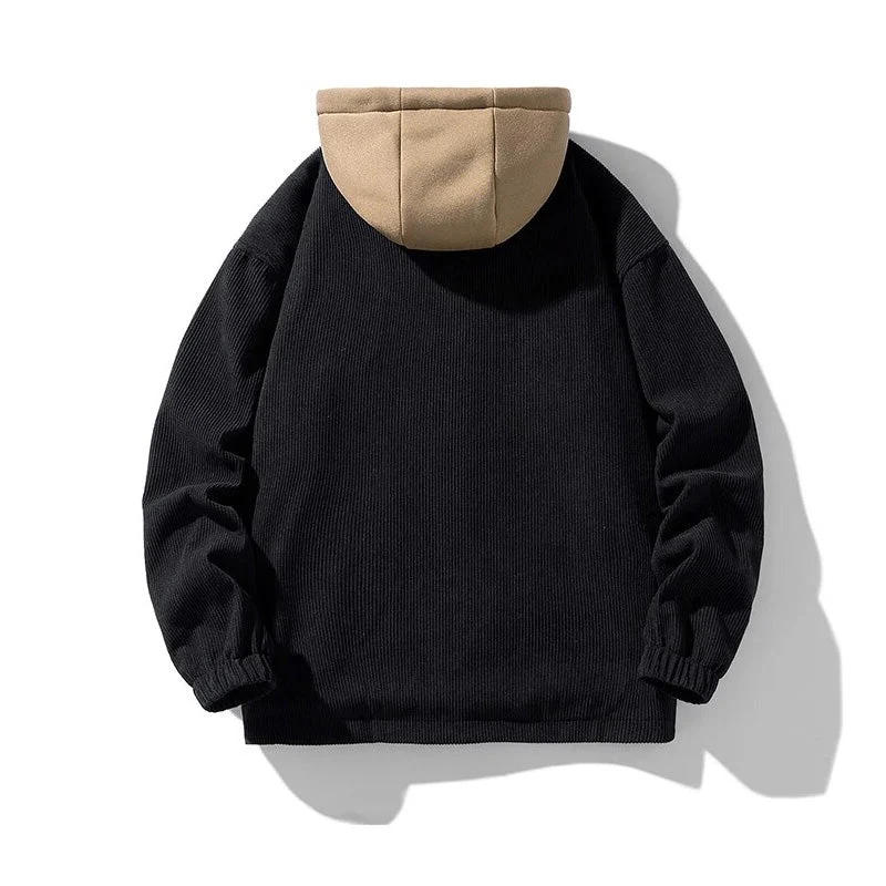 Kord Kapuzenjacke für Herren - Gefüttert