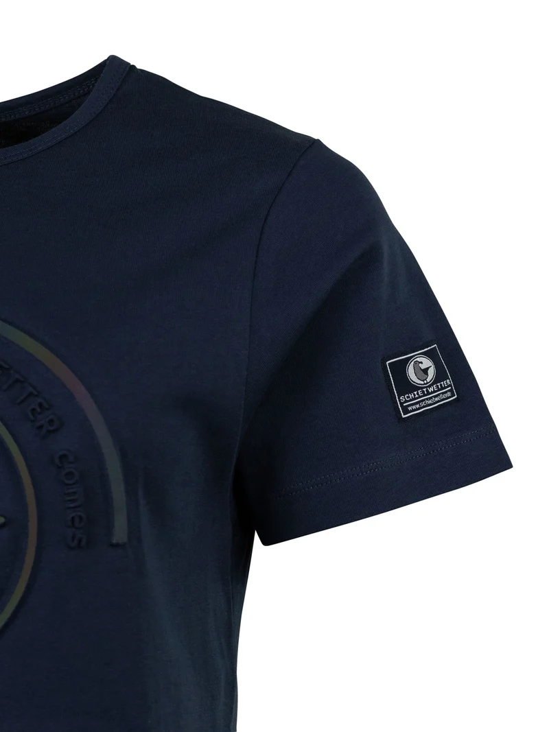 T-Shirt Rieke Royal 3D reflect