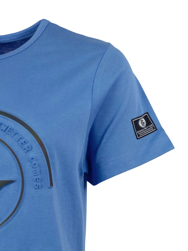 T-Shirt Rieke Royal 3D reflect