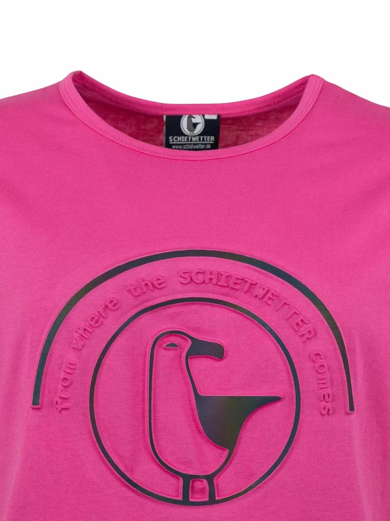 T-Shirt Rieke Royal 3D reflect