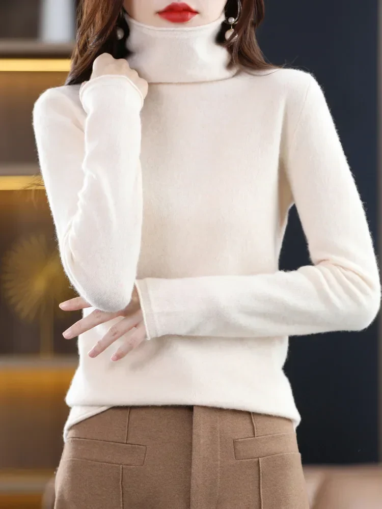 Victoria | Damen Warmer Wollpullover für den Winter