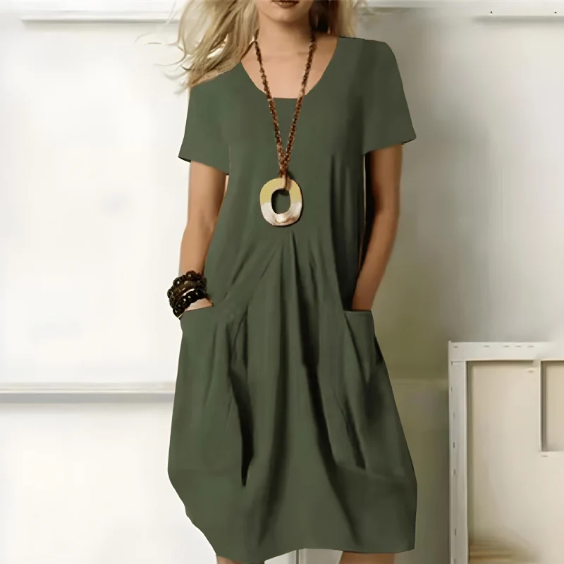Emma | Damen Abendkleid mit praktischen Taschen