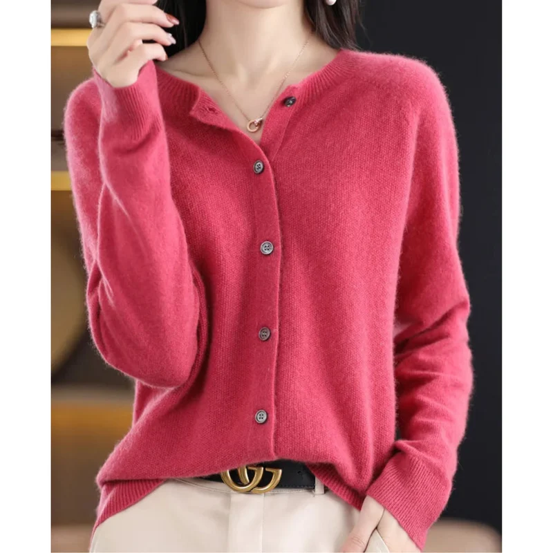 Emma | Damen Lockerer Cardigan für Alltag und Freizeit