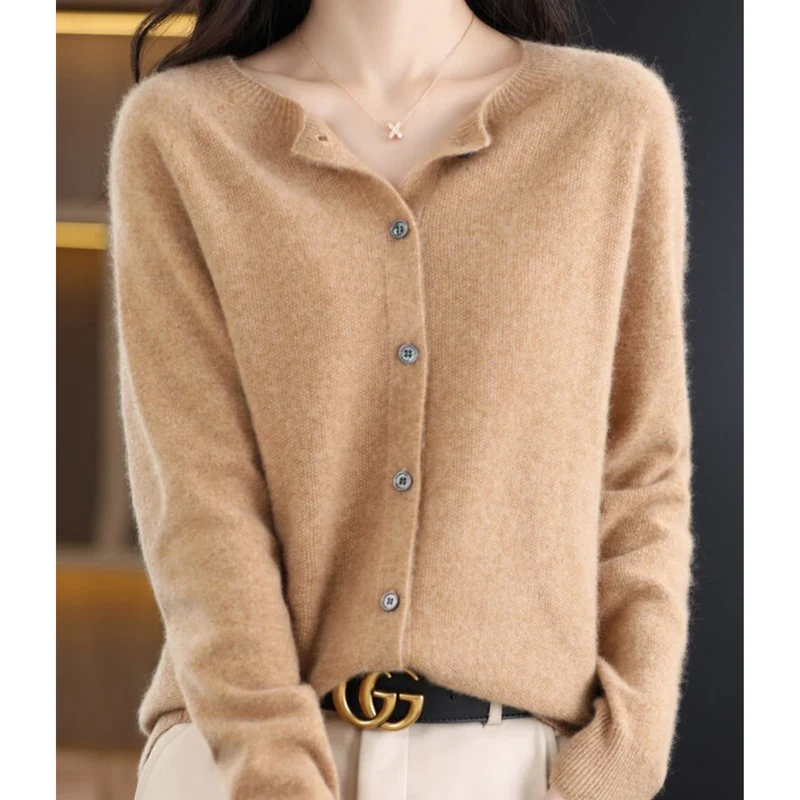 Emma | Damen Lockerer Cardigan für Alltag und Freizeit