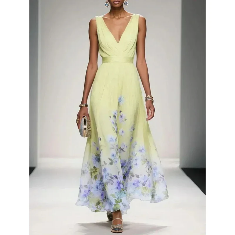Ella | Damen Maxikleid für Hochzeitsgäste im Sommer