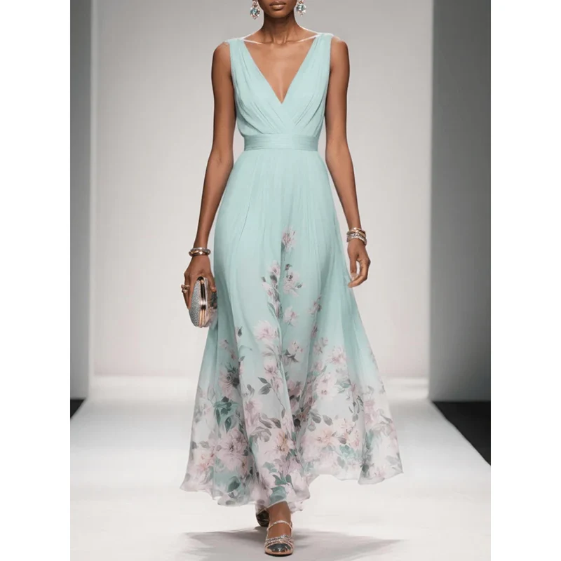 Ella | Damen Maxikleid für Hochzeitsgäste im Sommer