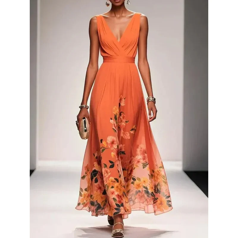 Ella | Damen Maxikleid für Hochzeitsgäste im Sommer