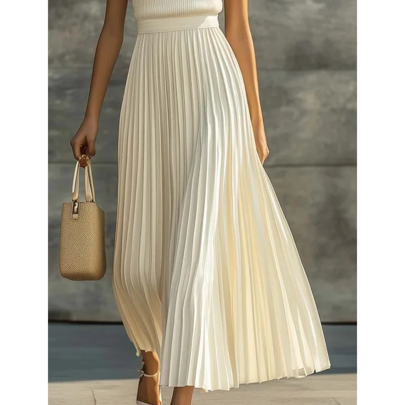Greta | Damen elegantes Plissee Set für Hochzeitsgäste