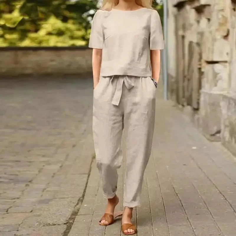 Lena | Damen Elegantes Jumpsuit-Set zum Kombinieren