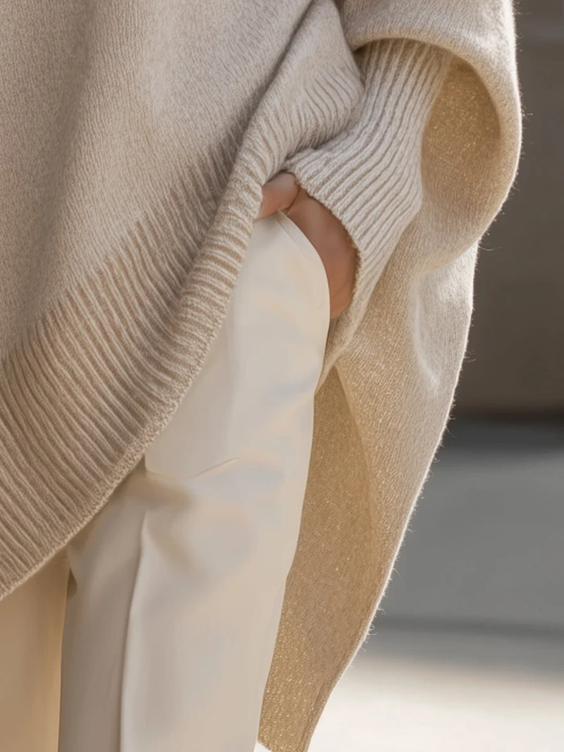 Elisa | Damen Lockerer Pullover für den Alltag