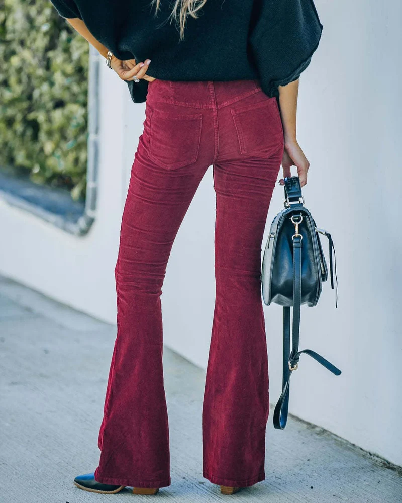 Elena | Damen Schlaghose mit eleganter Passform