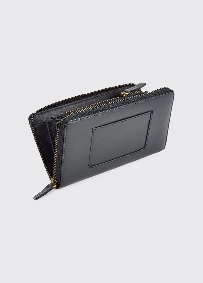 Killucan Leder-Portmonnaie - Navy