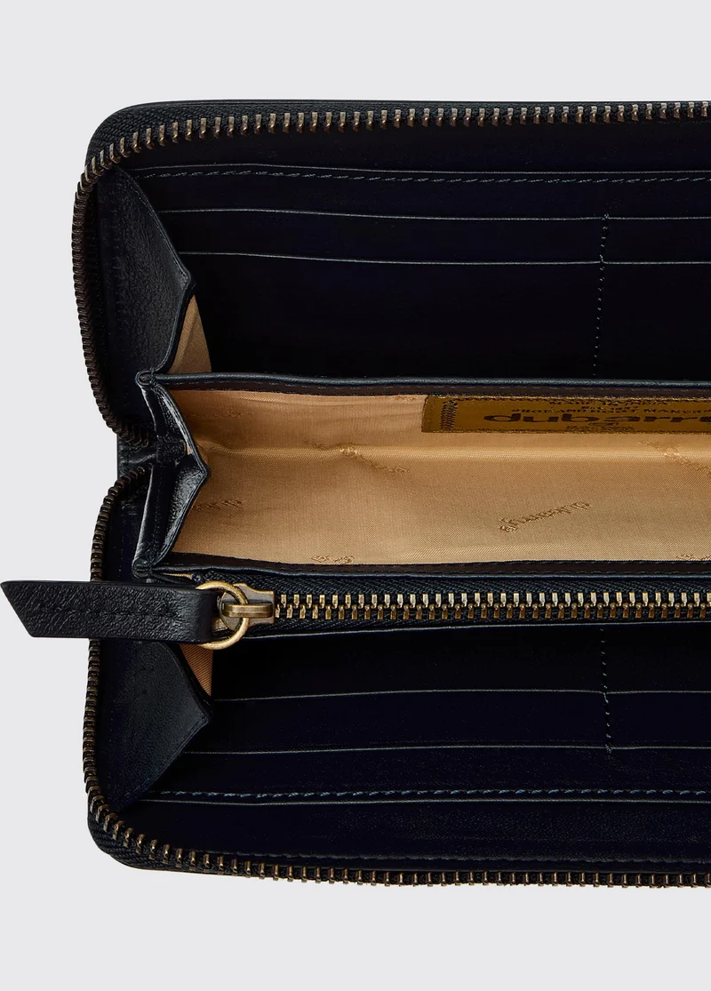 Killucan Leder-Portmonnaie - Navy