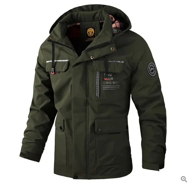 Hochwertige wasserdichte Winterjacke für Herren