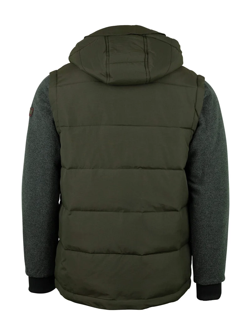 Jacke Materialmix Hybrid Jack