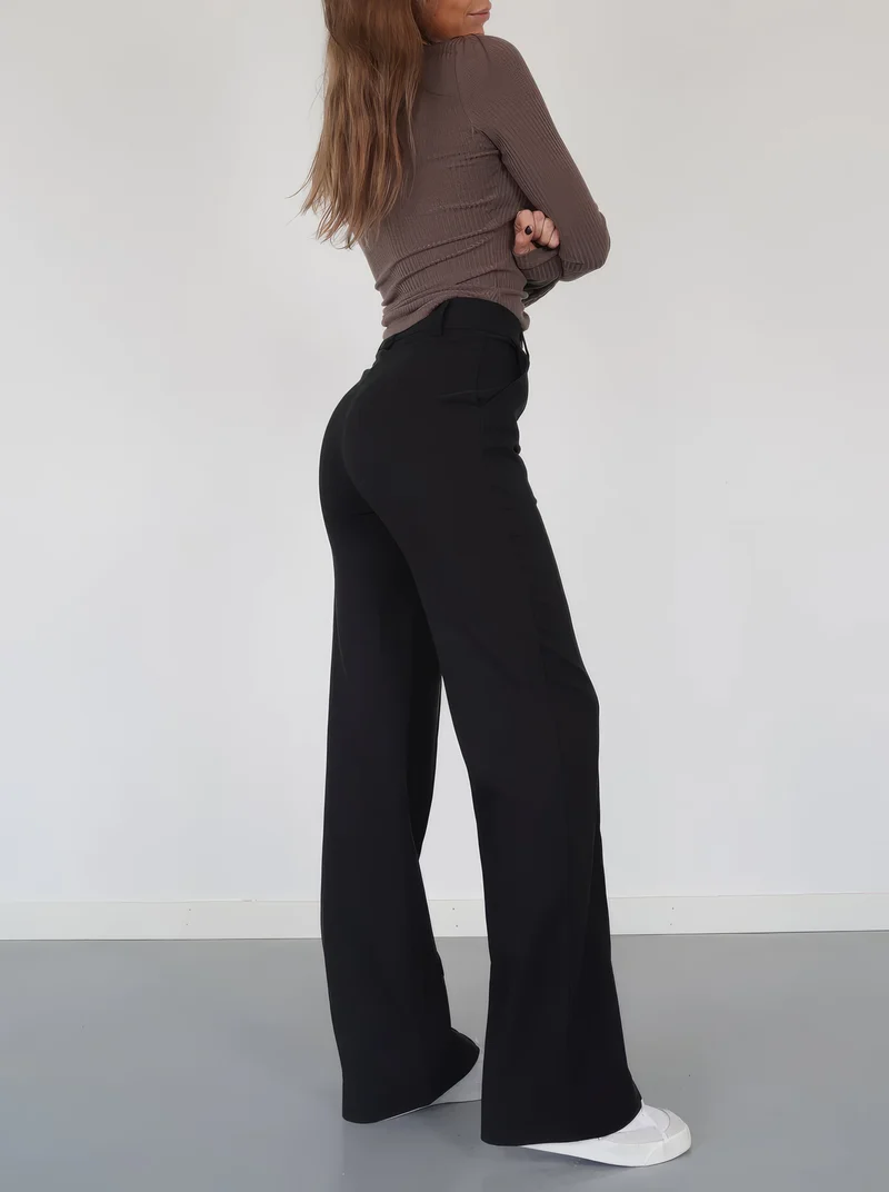 Emma | Elegante Damen Hose mit hoher Taille