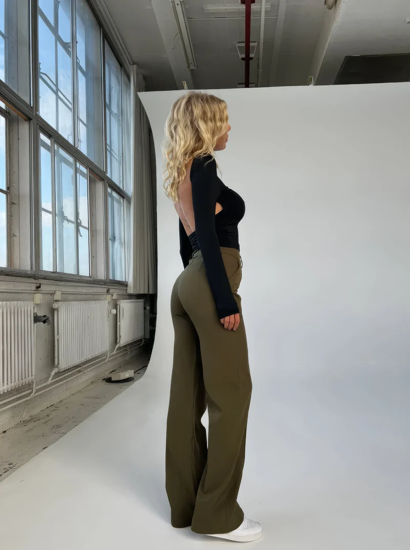 Emma | Elegante Damen Hose mit hoher Taille