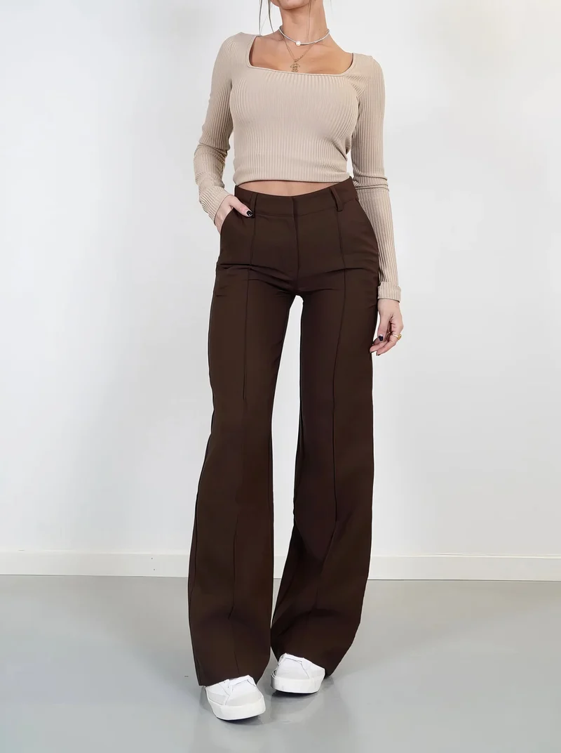 Emma | Elegante Damen Hose mit hoher Taille