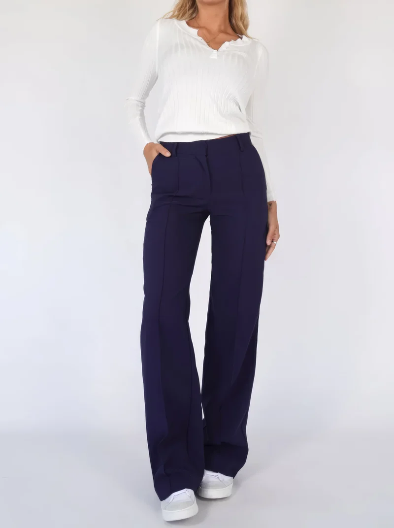 Emma | Elegante Damen Hose mit hoher Taille