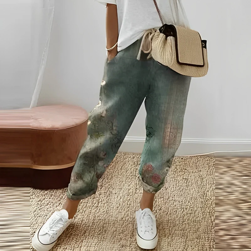 Pauline | Vielseitige Damen Sommerhose im eleganten Stil