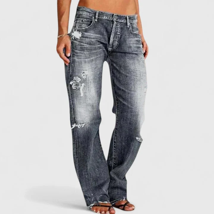 Sophia | Lässige Damen Jeans mit Weitbein-Schnitt