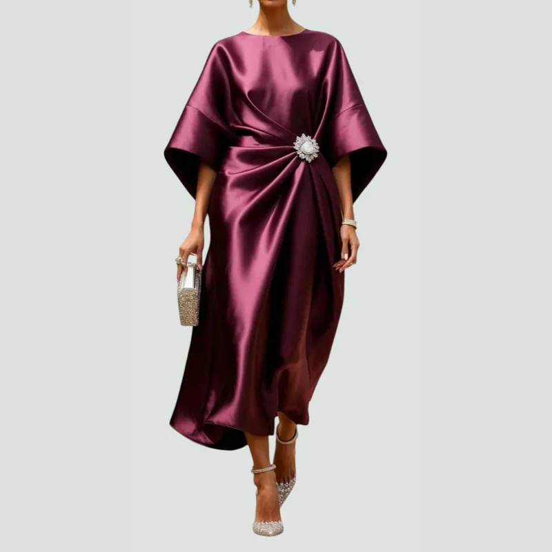 Ella | Damen Abendkleid in Midilänge für den Sommer