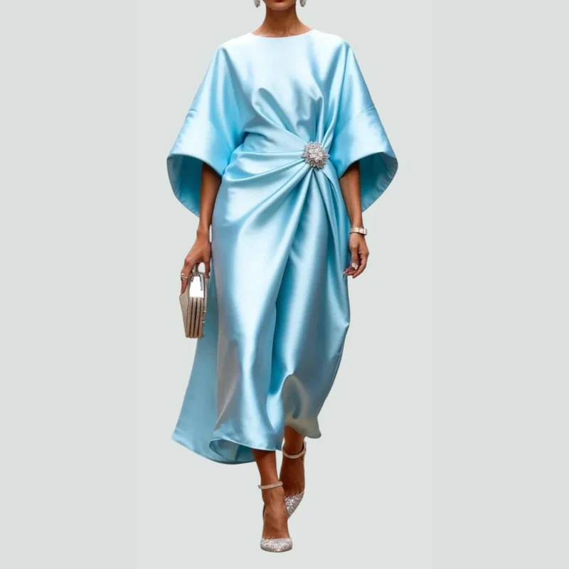 Ella | Damen Abendkleid in Midilänge für den Sommer
