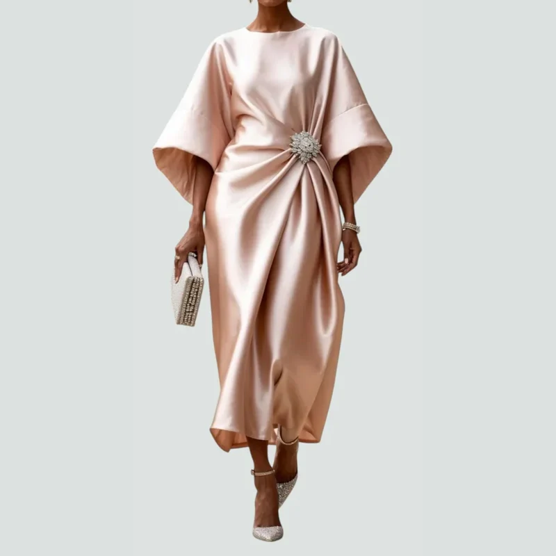 Ella | Damen Abendkleid in Midilänge für den Sommer