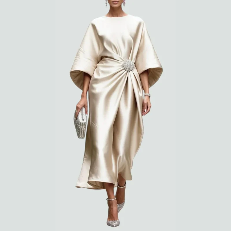Ella | Damen Abendkleid in Midilänge für den Sommer