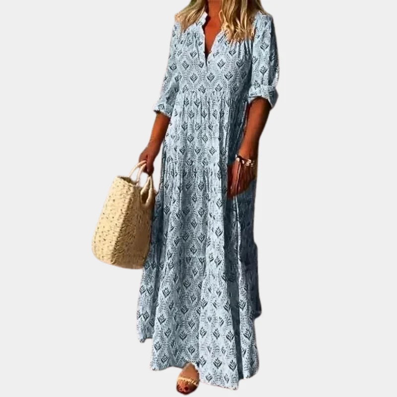 Katharina | Damen Herbst Maxikleid für Hochzeitsgäste