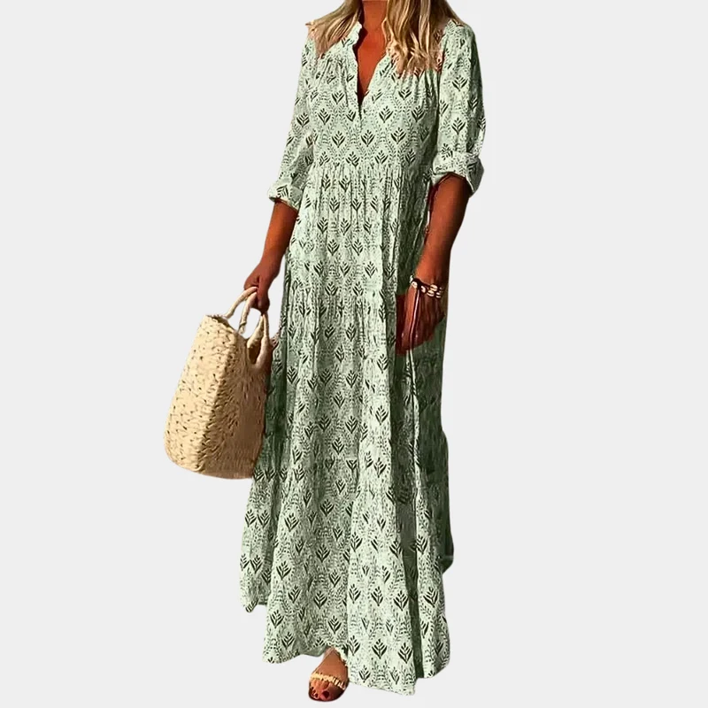 Katharina | Damen Herbst Maxikleid für Hochzeitsgäste