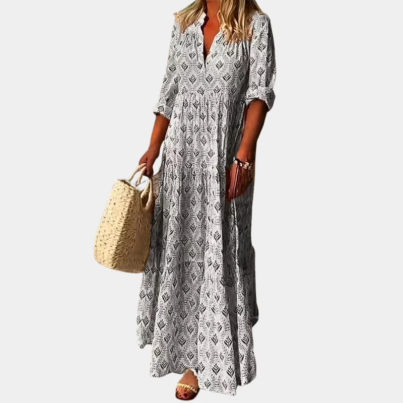 Katharina | Damen Herbst Maxikleid für Hochzeitsgäste
