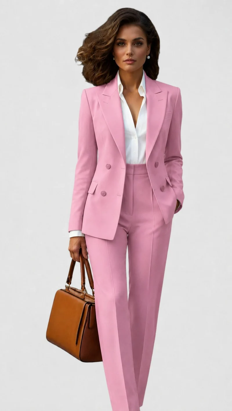 Ella | Damen Tailierter Business-Anzug im Zweiteiligen Set