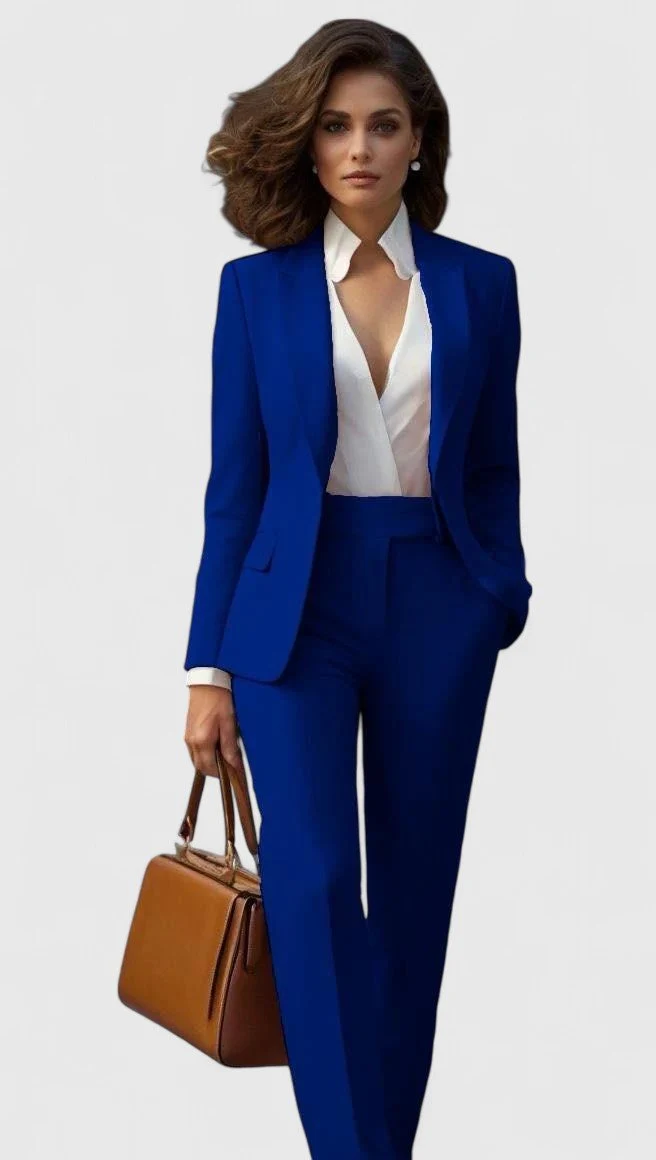 Ella | Damen Tailierter Business-Anzug im Zweiteiligen Set