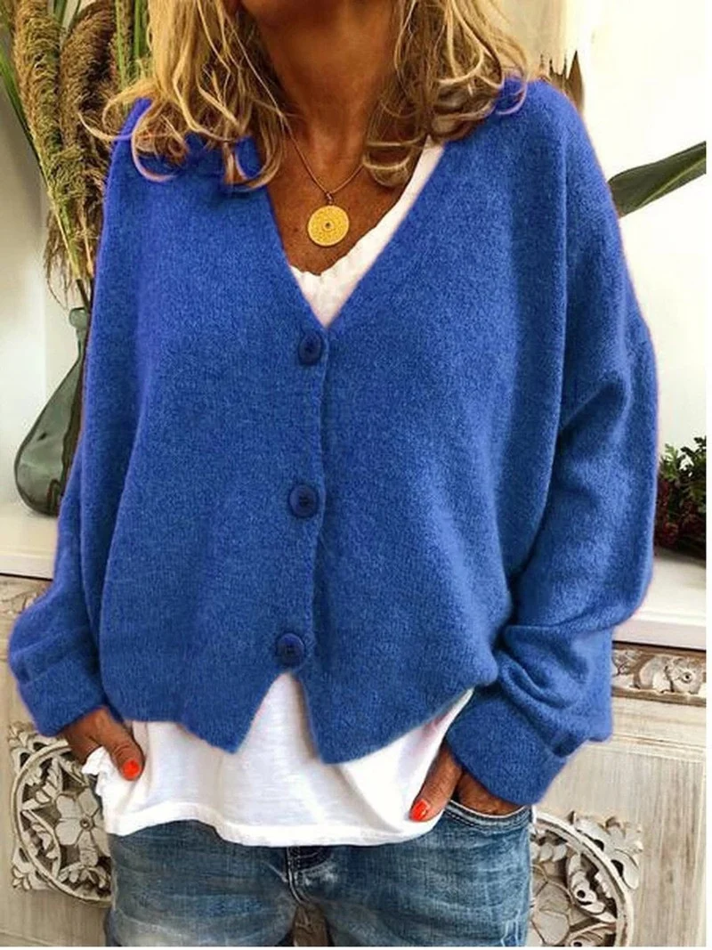 Marlene | Damen Eleganter Cardigan Oversized