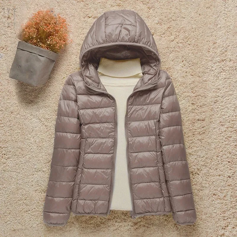 Charlotte | Ultraleichte Jacke für Winterreisen