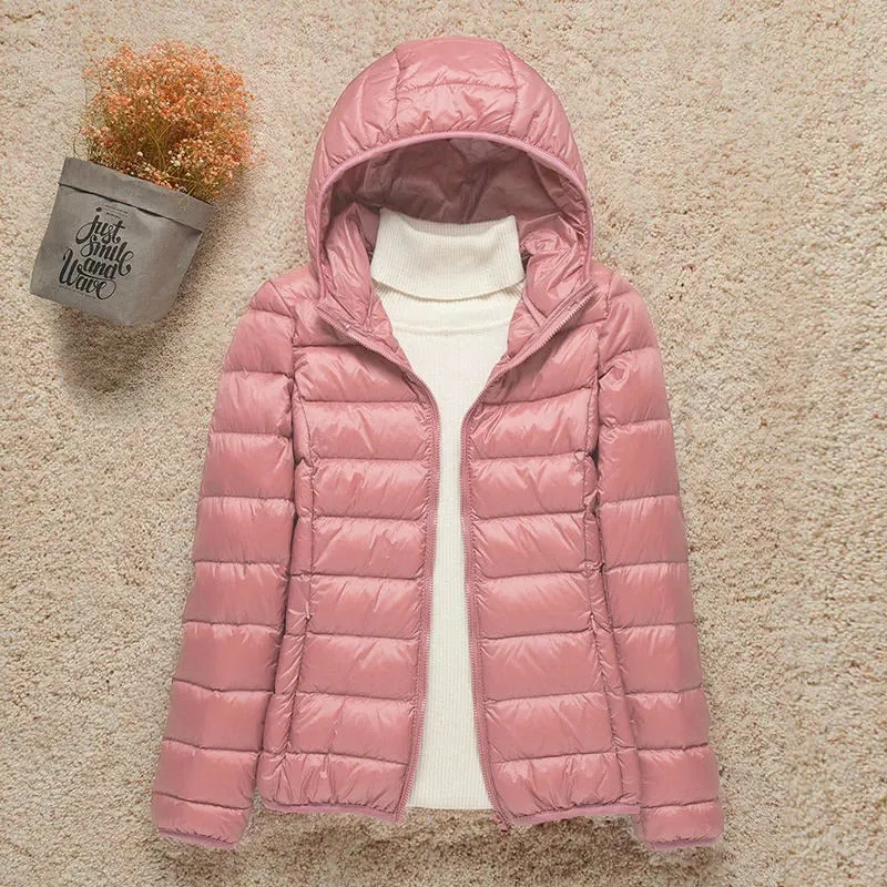Charlotte | Ultraleichte Jacke für Winterreisen