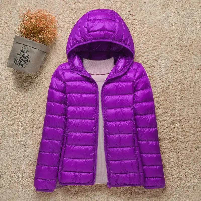 Charlotte | Ultraleichte Jacke für Winterreisen