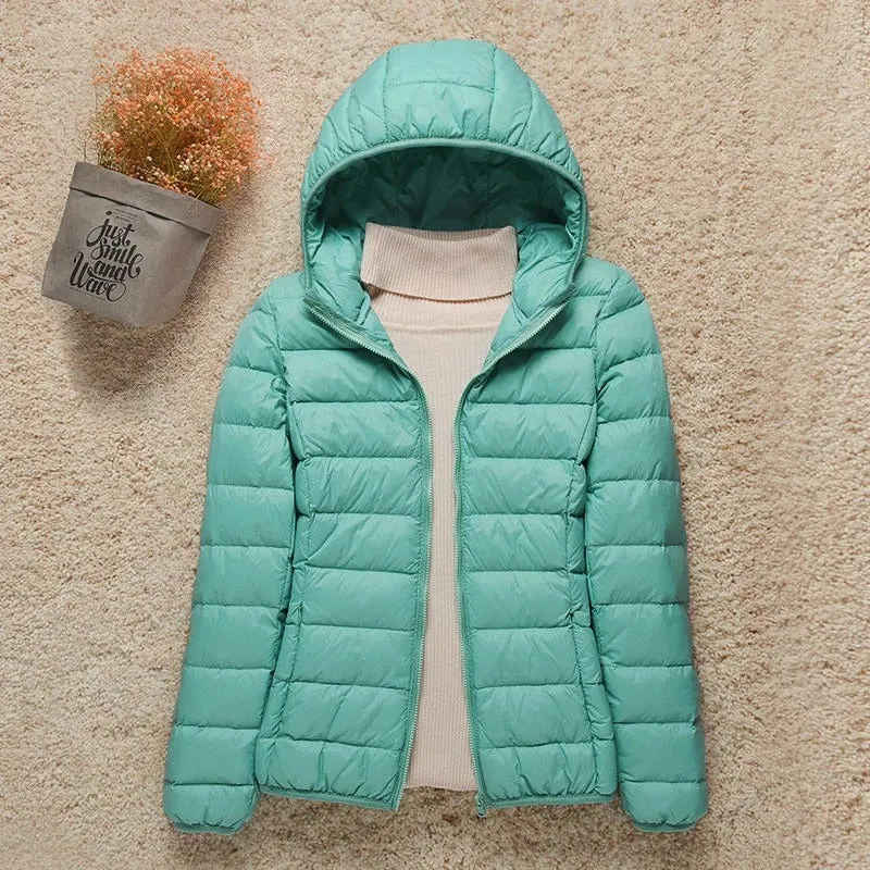 Charlotte | Ultraleichte Jacke für Winterreisen