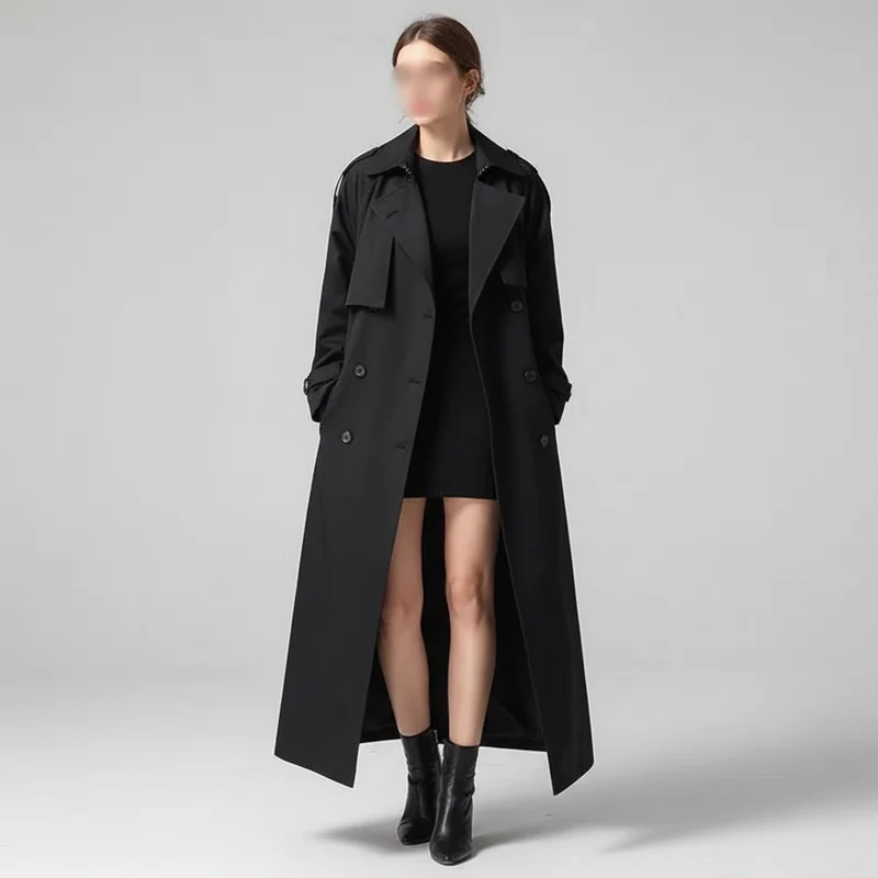 Carla | Damen Trenchcoat im Oversized Schnitt