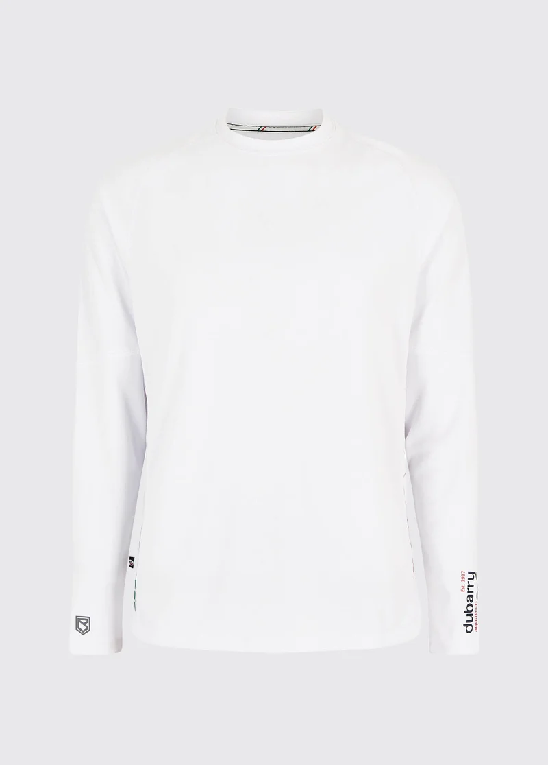 Ancona Langarmshirt Herren - White