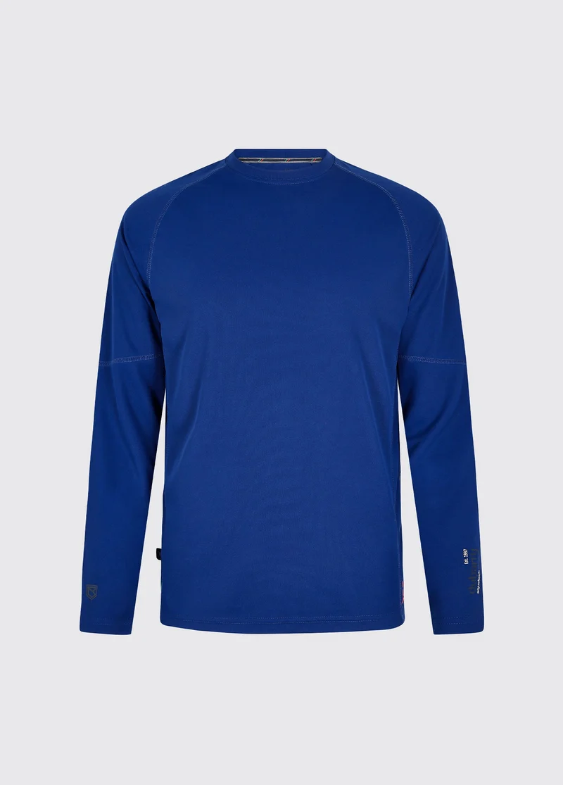 Ancona Langarmshirt Herren - Ultramarine
