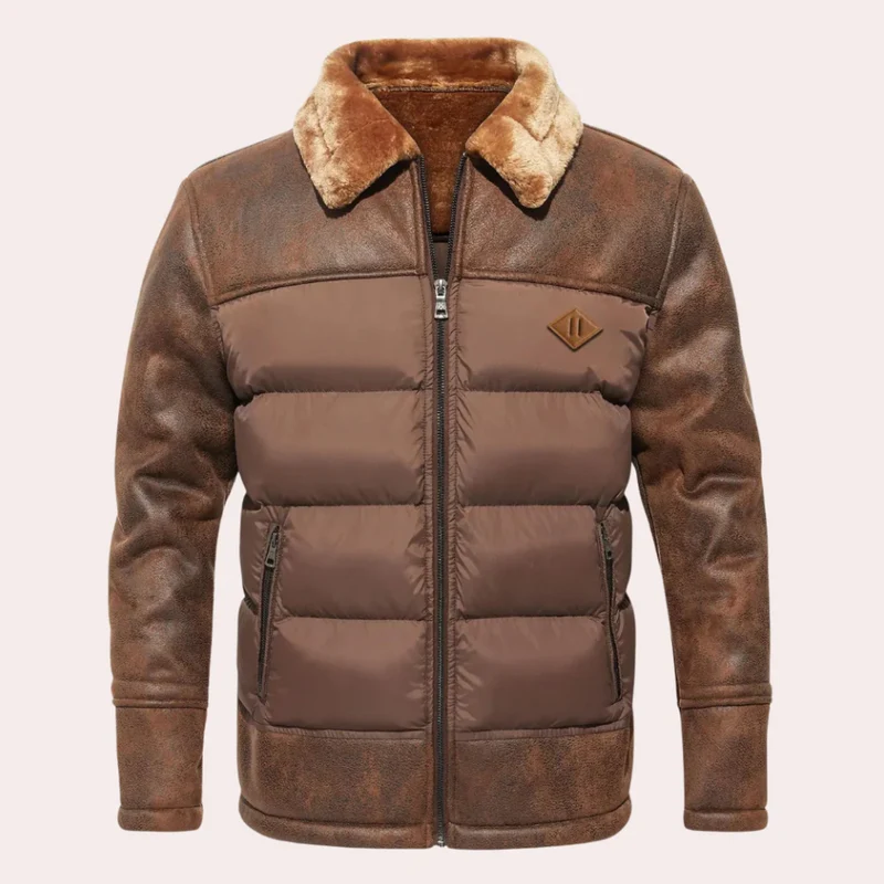 Hochwertige, kuschelige Winterjacke für Herren