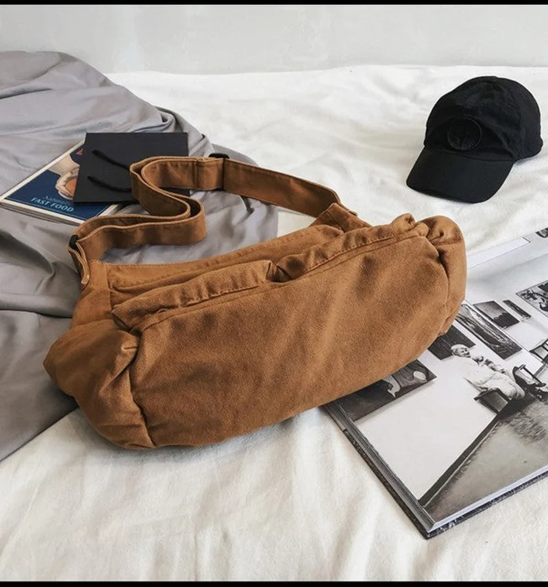 Ida | Damen Canvas Umhängetasche für jeden Tag